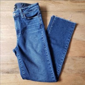 PAIGE STRAIGHT JEANS SIZE 28